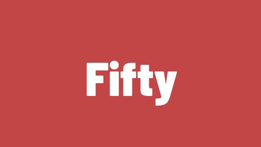 Fifty